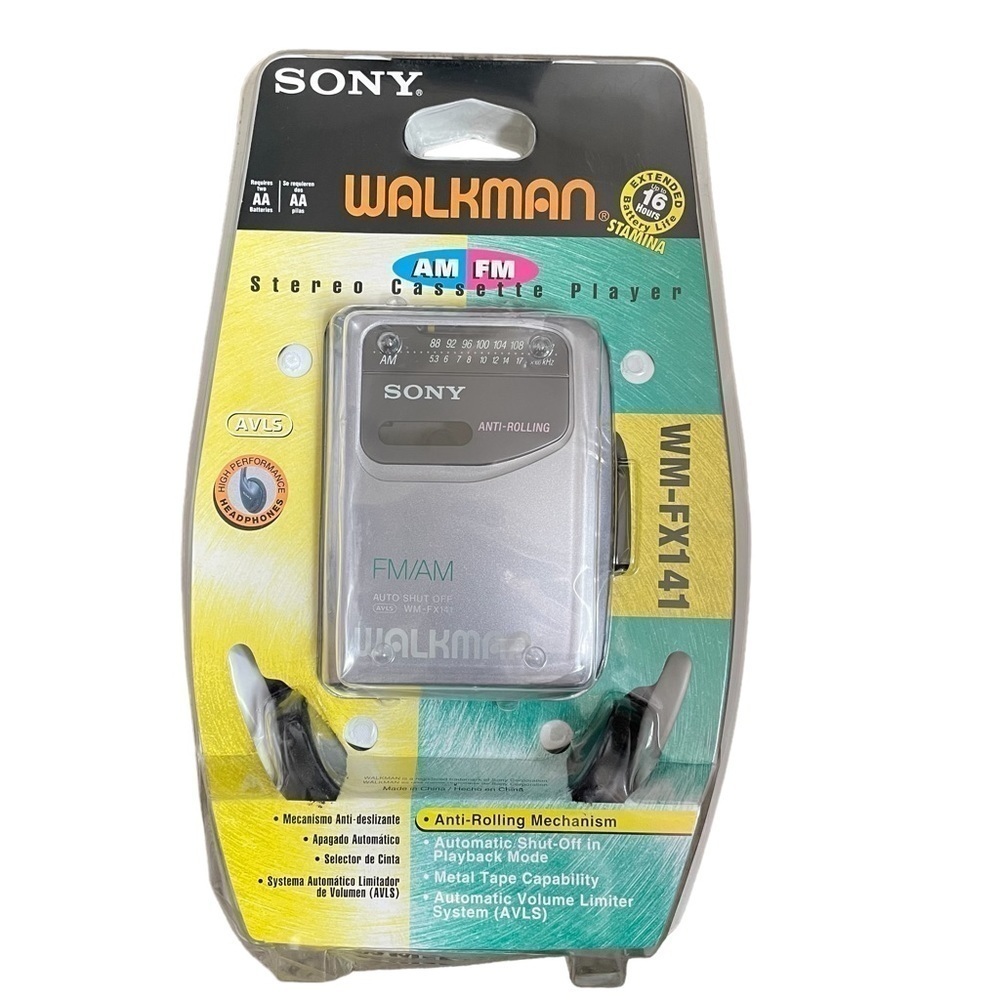 Vintage Walkman WM-FX141‎ Sealed In Original Packaging New